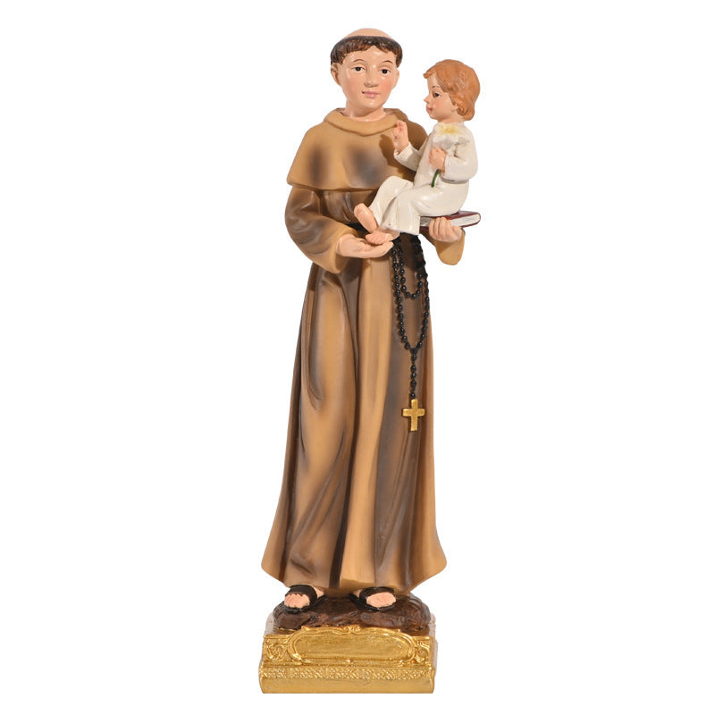 St Anthony Of Padua Statue With Divine Child