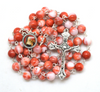 St Rita Acrylic Beads Rosary
