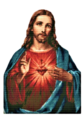 Sacred Heart of Jesus, 5D Diamond Painting Kits